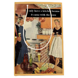 Oude Bruiloft Keuken Cocktails Grappig Medium Cadeauzakje