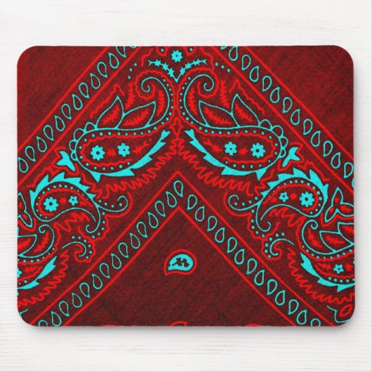 Oude Bruine Bandana 2 Muismat (Voorkant)