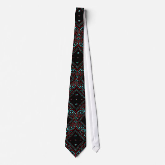 Oude Bruine Bandana 6 Stropdas (Voorkant)