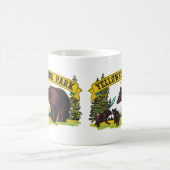 Oude bruine beren in Yellowstone National Park Koffiemok (Center)