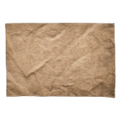 Oude bruine doek: gestructureerde achtergrond. kussensloop (Voorkant)