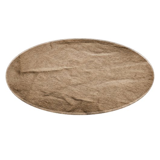 Oude bruine doek: gestructureerde achtergrond. snijplank (Hoek)