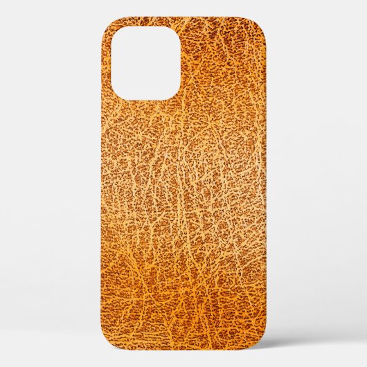 Oude bruine ledertextuur Case-Mate iPhone case (Achterkant)