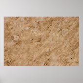 Oude bruine papieren  textuurachtergrond poster (Voorkant)