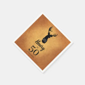 Oude Buck 50th Birthday Party Napkins Servet (Hoek)