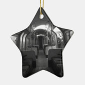 Oude buistrein keramisch ornament (Links)