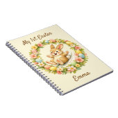 Oude Bunny Mijn Eerste Pasen Notitieboek (Rechterzijde)