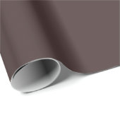 Oude Burgundy Solid Color Cadeaupapier (Rol Hoek)