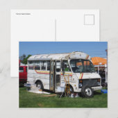 Oude bus briefkaart (Voorkant / Achterkant)