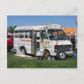 Oude bus briefkaart (Voorkant)