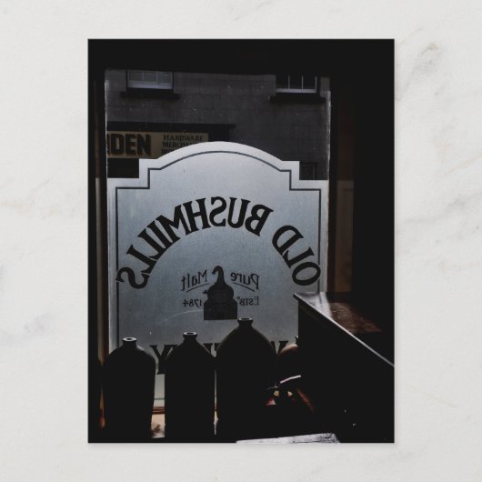 Oude Bushmills. Briefkaart (Voorkant)