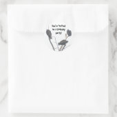 Oude Buzzards Party Uitnodiging Stickers (Tas)