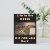 Oude cabine texturen briefkaart (Staand voorkant)