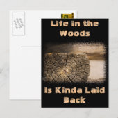 Oude cabine texturen briefkaart (Voorkant / Achterkant)