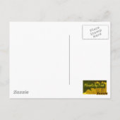 Oude cabine texturen briefkaart (Achterkant)