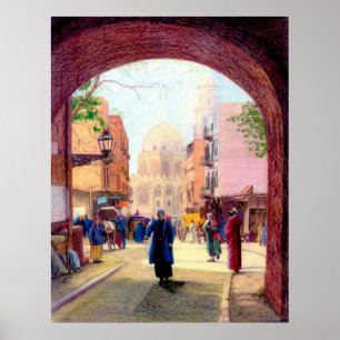 Oude Caïro #1 - Poster