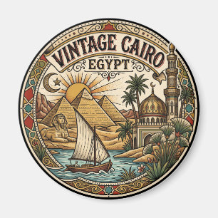 Oude Cairo Egypte Magneet