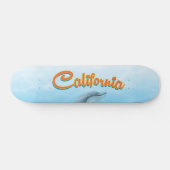 Oude Californische Dolfijn-reisposter Skateboard (Horizontaal)