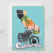 Oude Californische Reisposter (Achterkant)