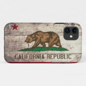 Oude Californische vlag Case-Mate iPhone Case (Achterkant (horizontaal))