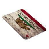 Oude Californische vlag Magneet (Rechterzijde)