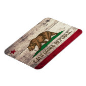 Oude Californische vlag Magneet (Linkerzijde)