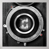 Oude camera 2 poster (Voorkant)