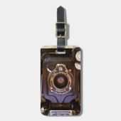 Oude camera bagagelabel (Voorkant verticaal)