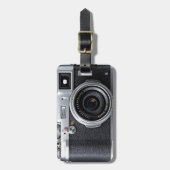oude camera bagagelabel (Voorkant verticaal)