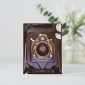 Oude camera briefkaart (Staand voorkant)