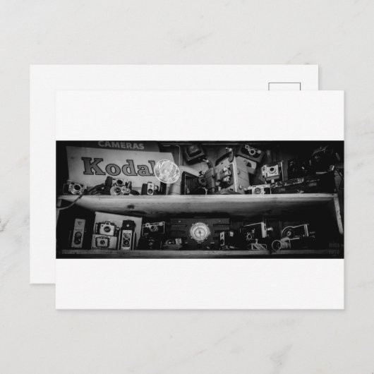 Oude camera briefkaart (Voorkant / Achterkant)