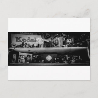 Oude camera briefkaart