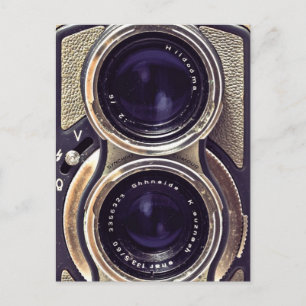 Oude camera briefkaart