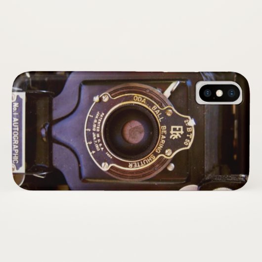 Oude camera Case-Mate iPhone case (Achterkant (horizontaal))