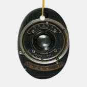 Oude  camera keramisch ornament (Voorkant)