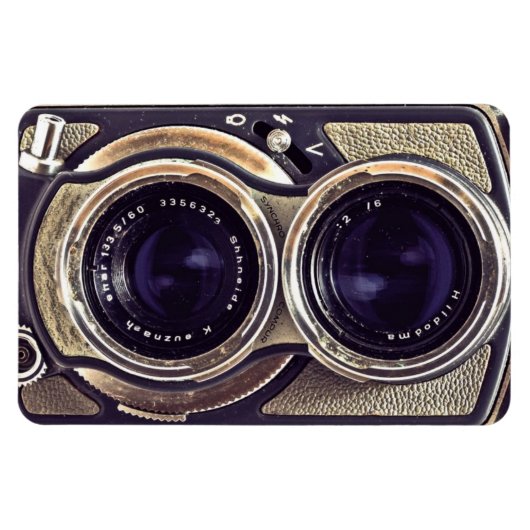 Oude camera magneet (Horizontaal)