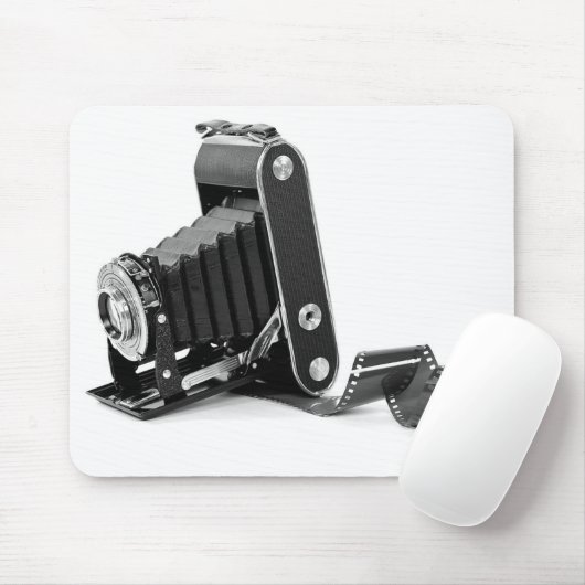 oude camera met film muismat (Met muis)