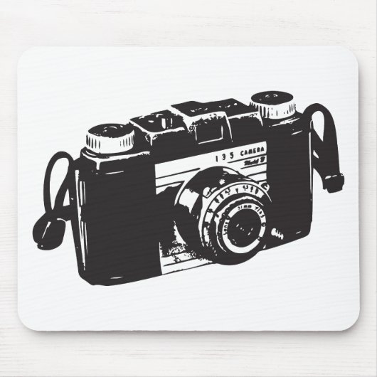 Oude camera muismat (Voorkant)