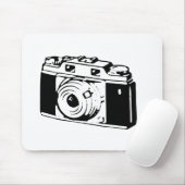 Oude camera muismat (Met muis)