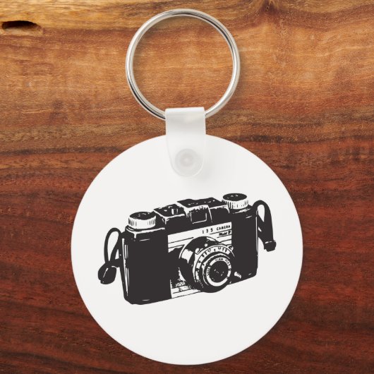 Oude camera sleutelhanger (Voorkant)