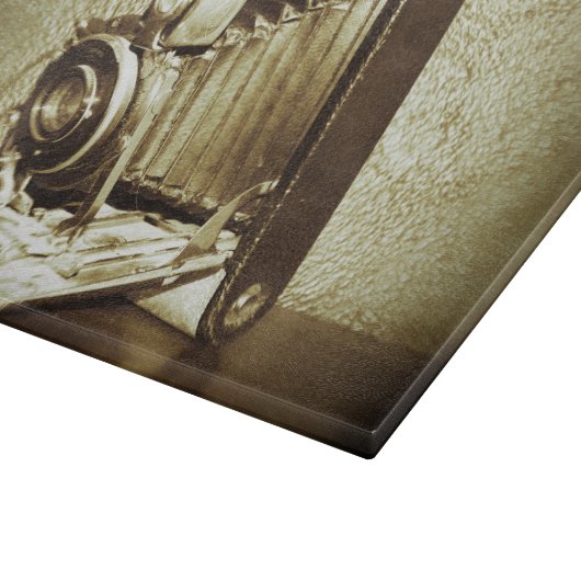 Oude  camera snijplank (Hoek)