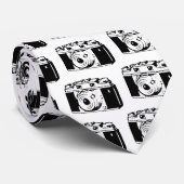 Oude camera stropdas (Opgerold)