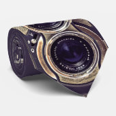 Oude camera stropdas (Opgerold)