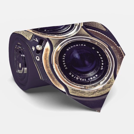 Oude camera stropdas (Opgerold)