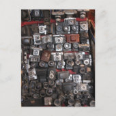 Oude camera's briefkaart (Voorkant)