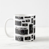 Oude camera's in Bulk witte Mok (Links)