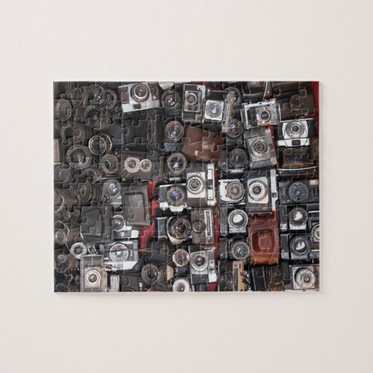 Oude camera's legpuzzel (Horizontaal)
