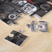 Oude camera's legpuzzel (Zijkant)