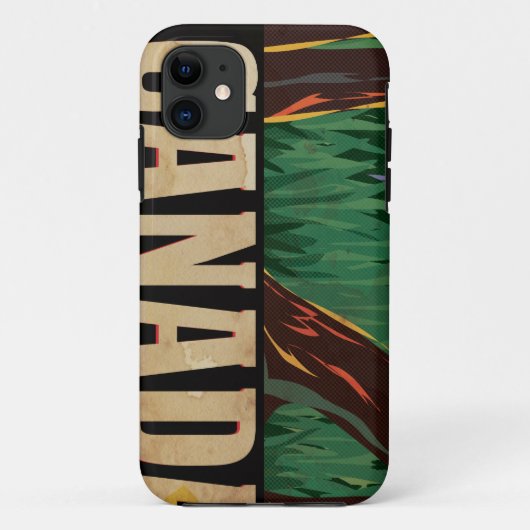 Oude Canadese Reisposter Case-Mate iPhone Case (Achterkant)
