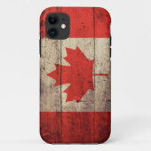Oude Canadese vlag Case-Mate iPhone Case (Achterkant)